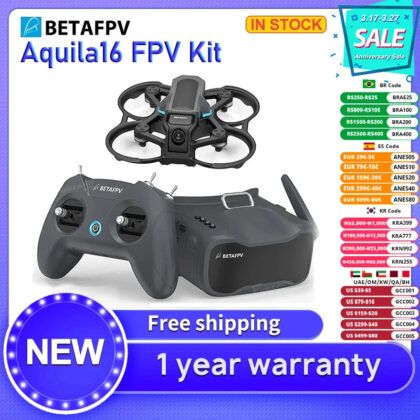 BETAFPV Aquila16 Brushless Quadcopter VR03 Goggles Literadio 2 SE ELRS V3.0 2.4G FPV Quadcopter 2023 New Arriver